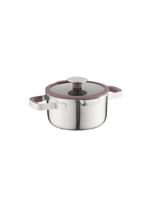 Qopqoqli Pan 2l, 18 sm, Nerj.18/10 po'lat - 