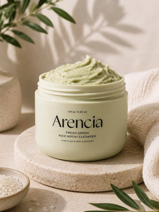 Yuz uchun 5 xil yumshoq tozalash vositasi - Arencia Rice Mochi Cleanser