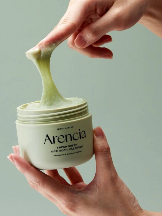 Yuz uchun 5 xil yumshoq tozalash vositasi - Arencia Rice Mochi Cleanser