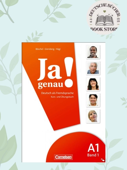 Учебник немецкого языка Ja! genau! A1 Band 1, Kurs- und Übungsbuch (67 belgi) - 
