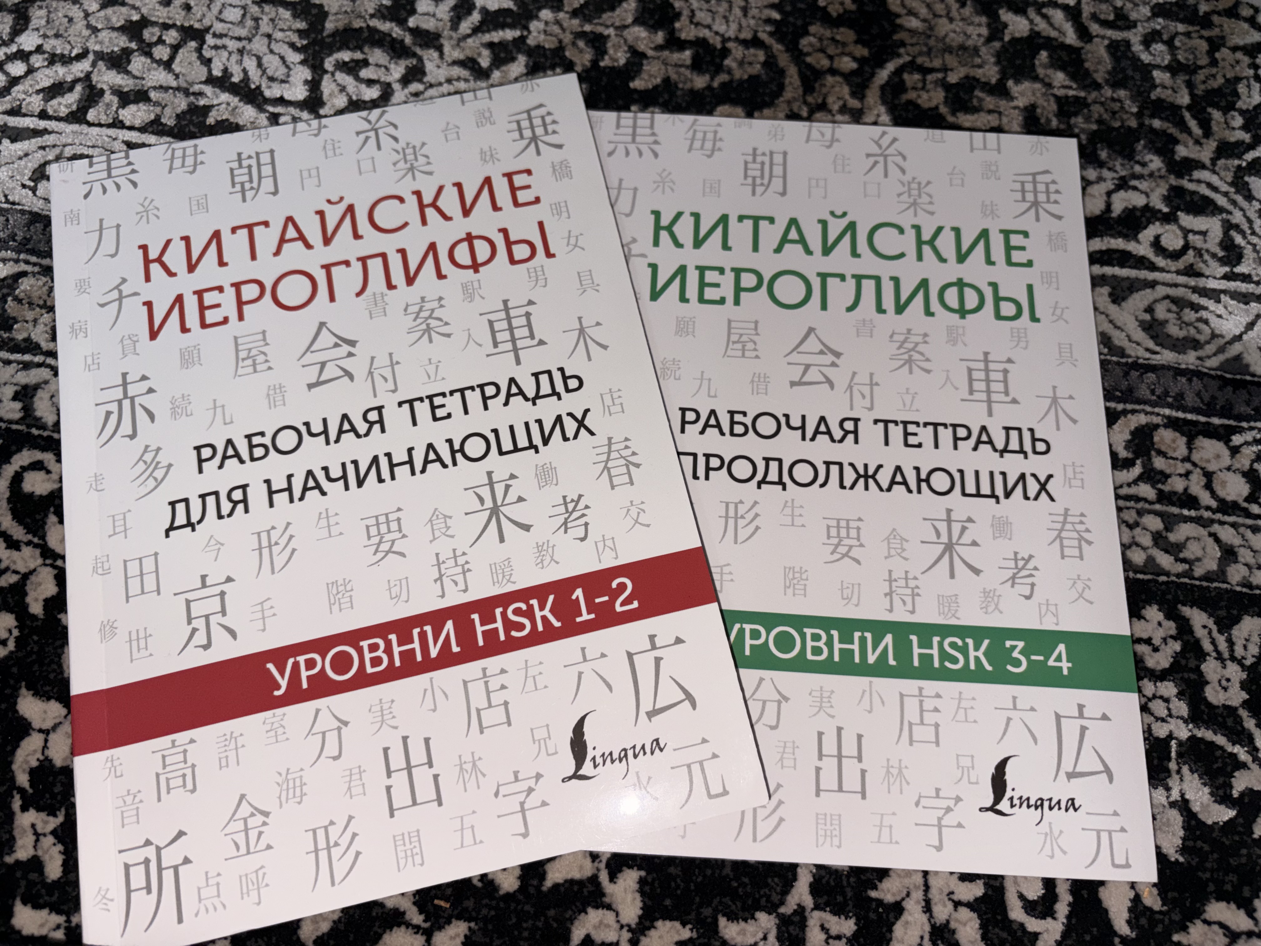 Китайские иероглифы. Рабочая тетрадь для начинающих уровни HSK 1-2-3-4
