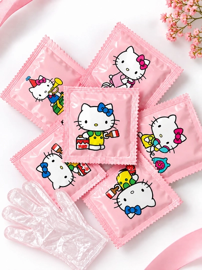 Bir martalik qo‘lqoplar, Hello Kitty dizaynida - 