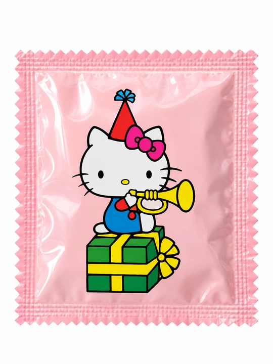 Bir martalik qo‘lqoplar, Hello Kitty dizaynida