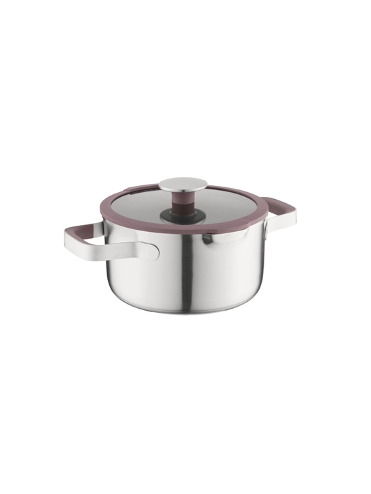 Qopqoqli Pan 2,9 l, 20 sm, Nerj.18/10 po'lat - 