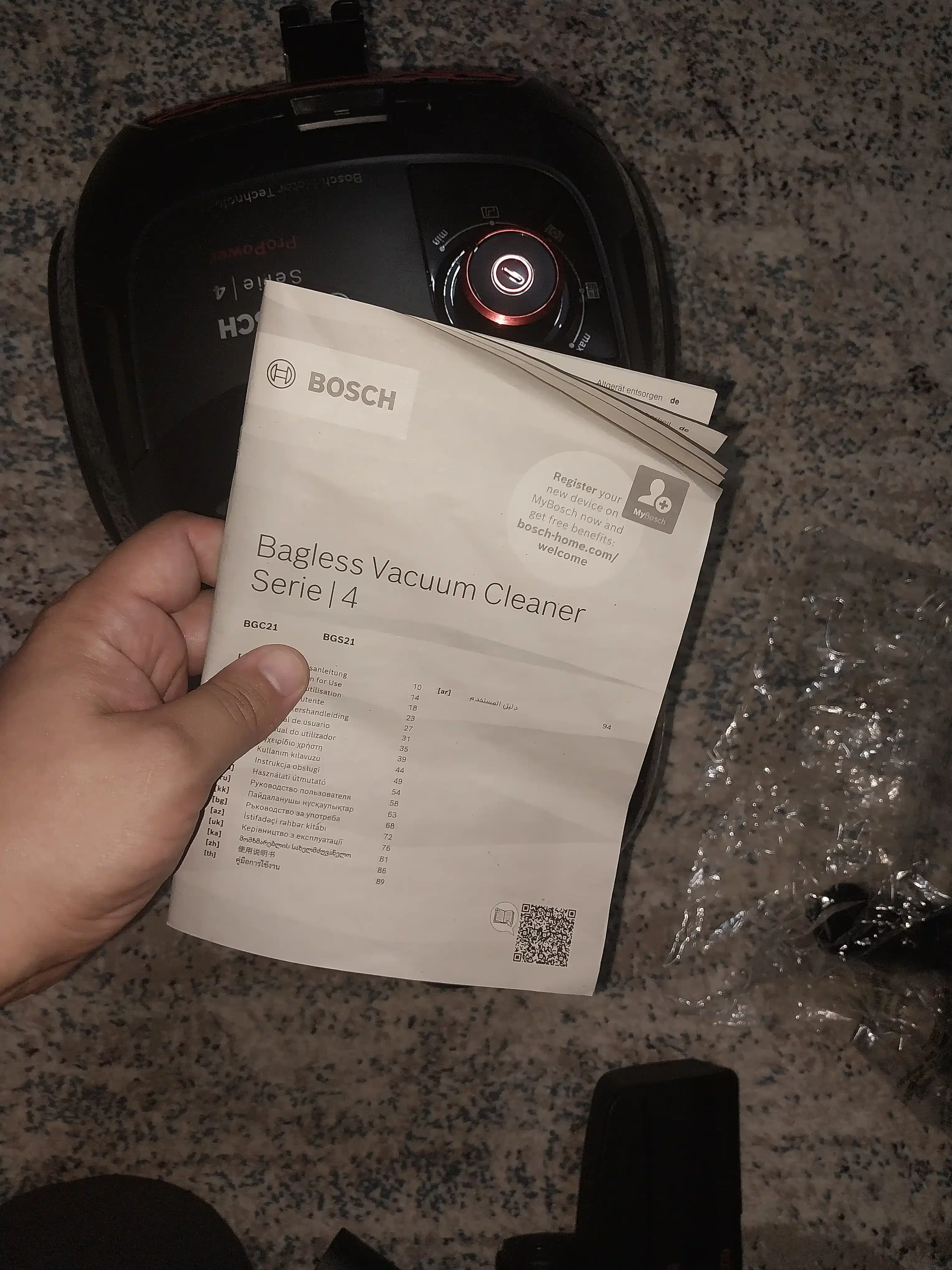 Пылесос Bosch BGS21POW2