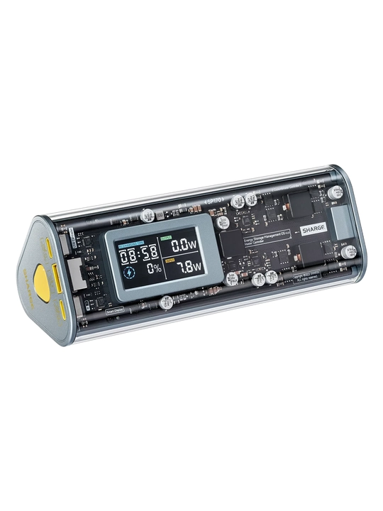 Повербанк SHARGE Shargeek 170, 24000 мА·ч, 170 Вт, USB-C PD 3.1, экран