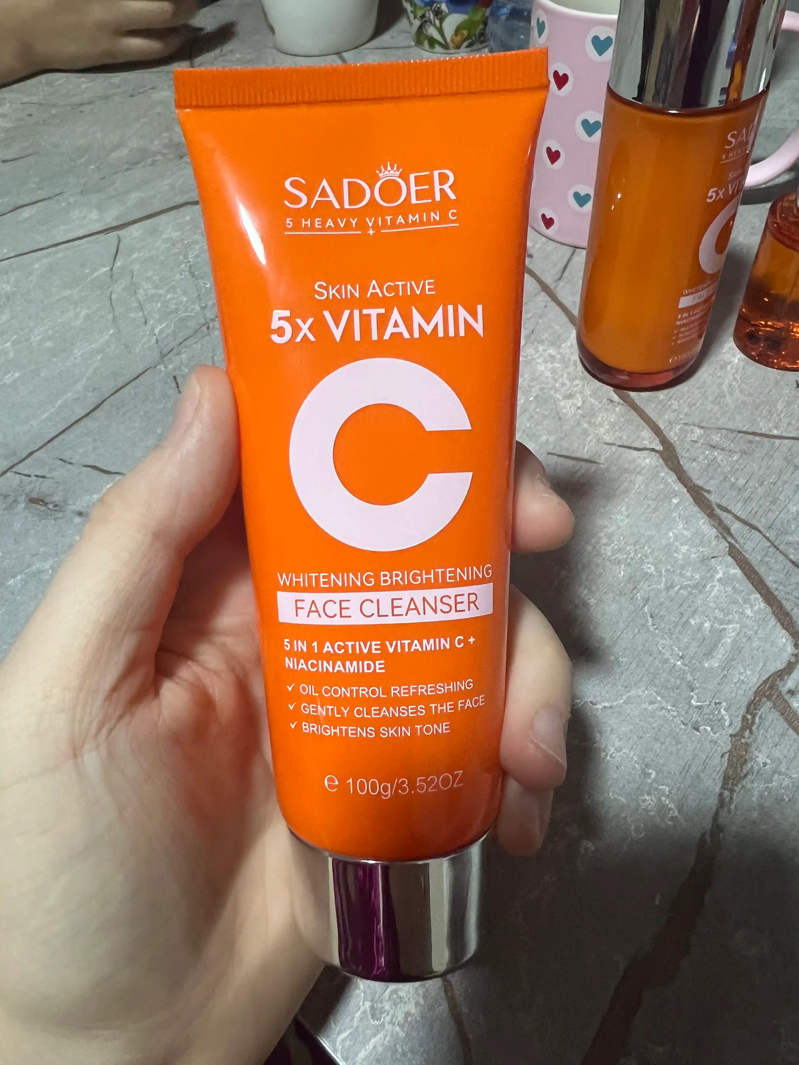 SADOER 6 tasi 1 da yuz parvarishi to‘plami – Avocado / Snail / Collagen / Vitamin E