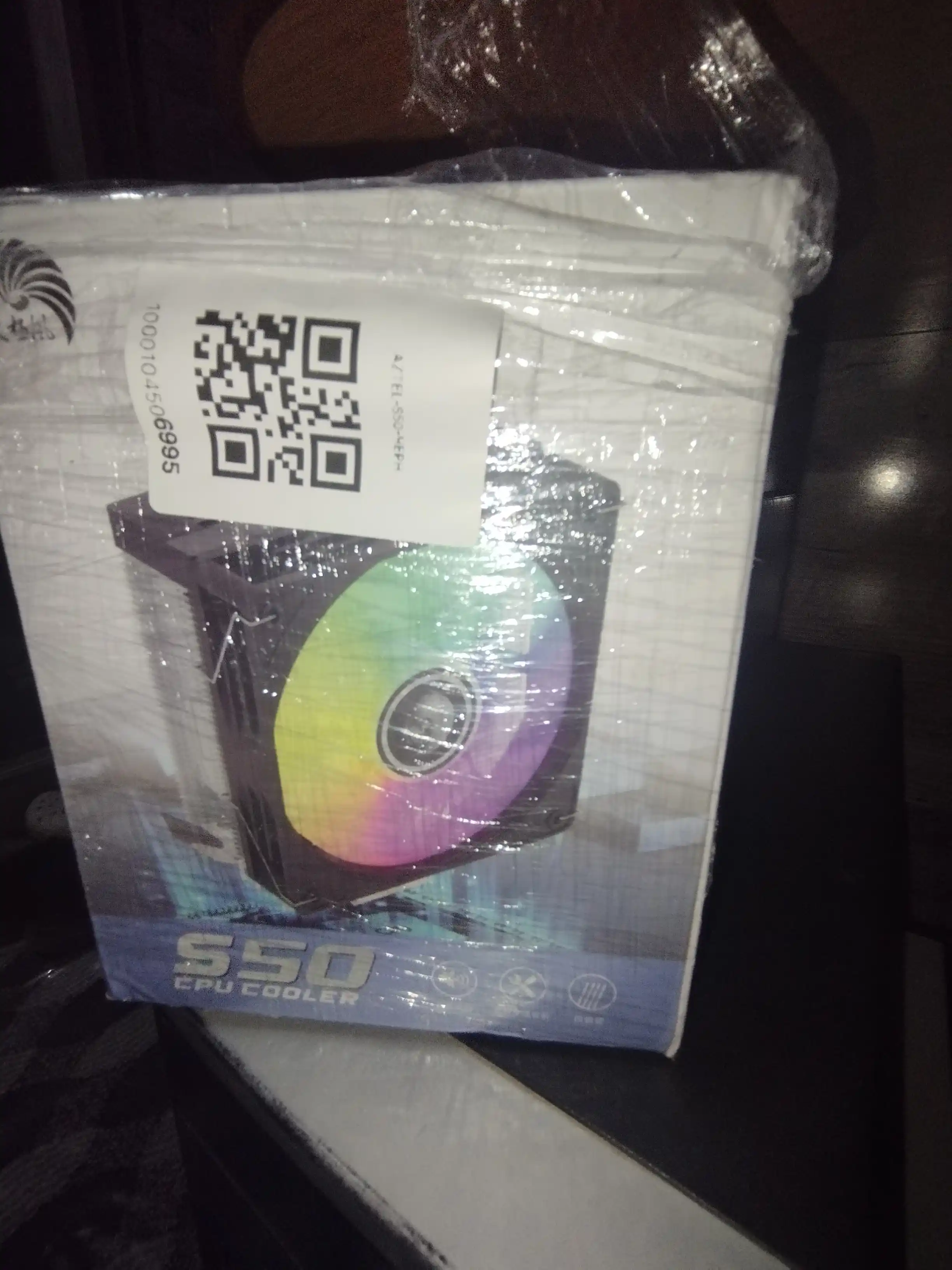 Кулер для процессора S50 с RGB-подсветкой для процессоров Intel и AMD.