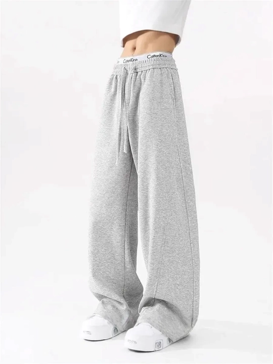 Calvin Klein ayollar uchun qishki oversayz sport jogger shimlari, 46–52 o‘lcham