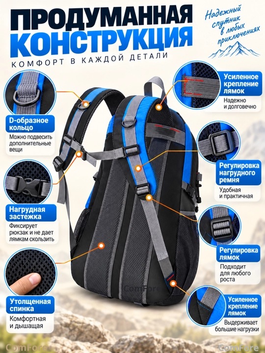 Ryukzak sport, Uniseks, maktab, ish, sayyohlik, suv o'tkazmaydigan uchun kundalik