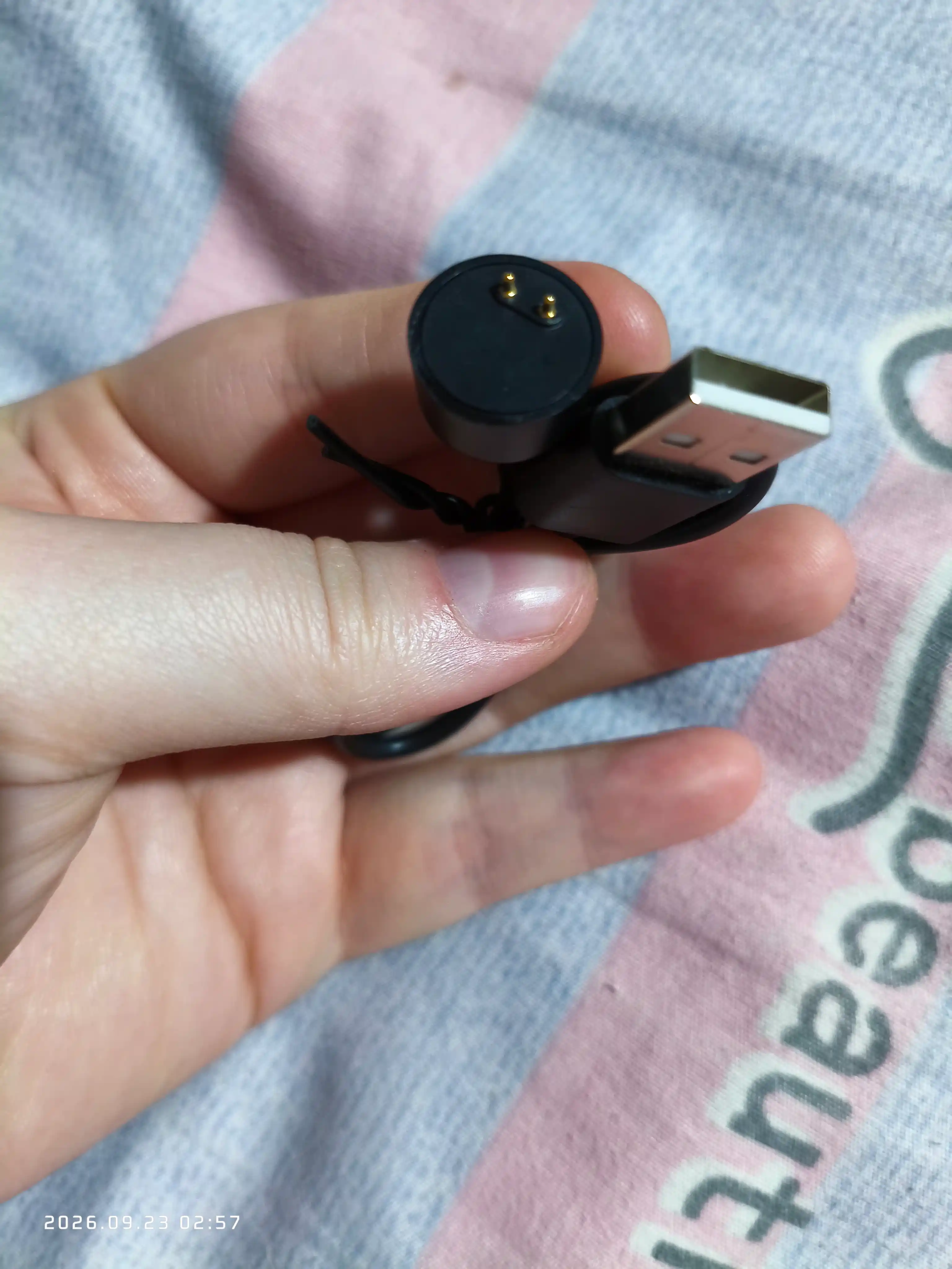 MI Band 4/5/6/7/8/9/10 uchun zaryadlovchi, USB, kabel