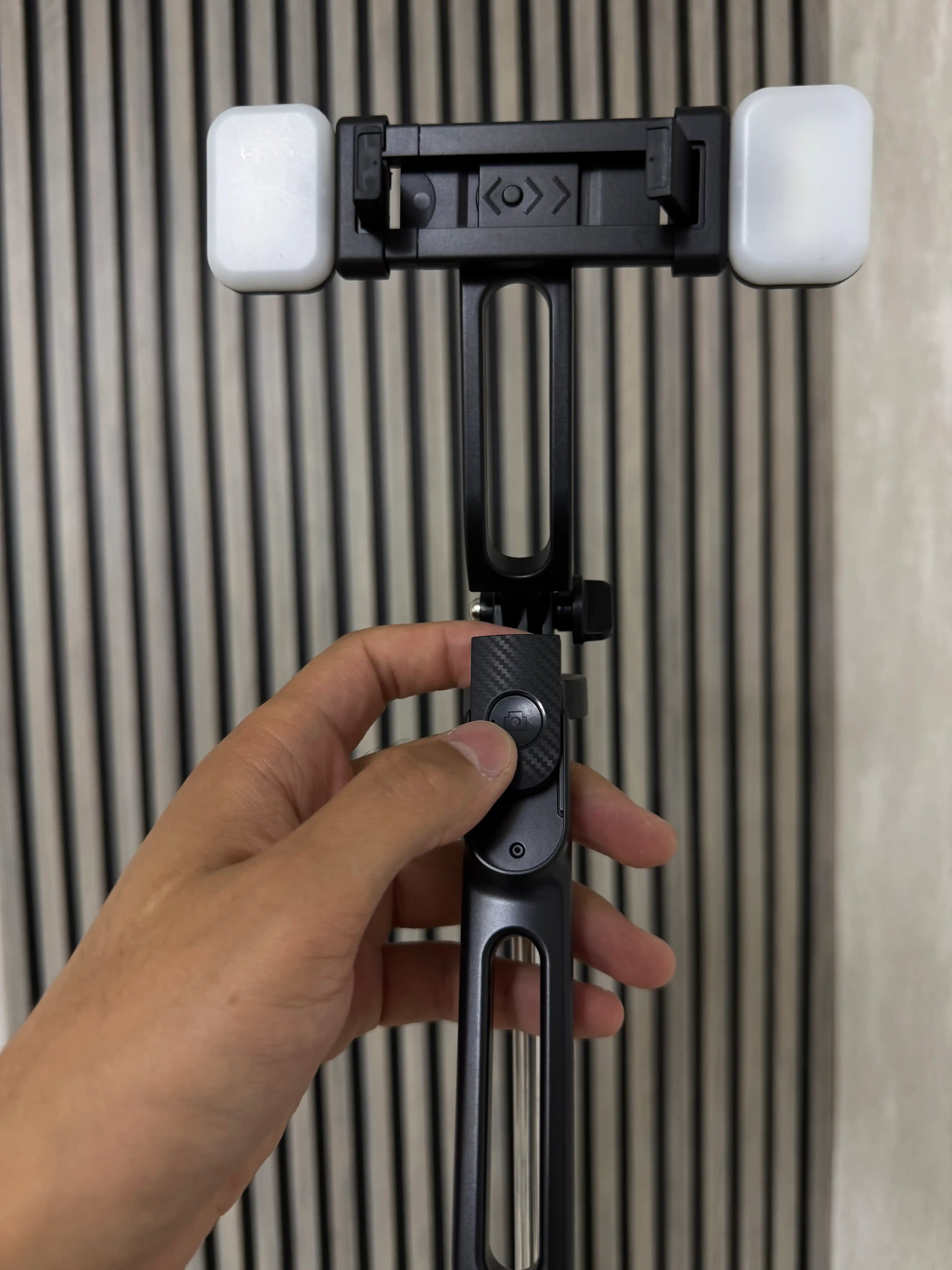 Shtativ telefon, 170 sm 4 tasi 1 da, 2ta LED chiroq sovg'a, & Bluetooth: selfi tayoqchasi
