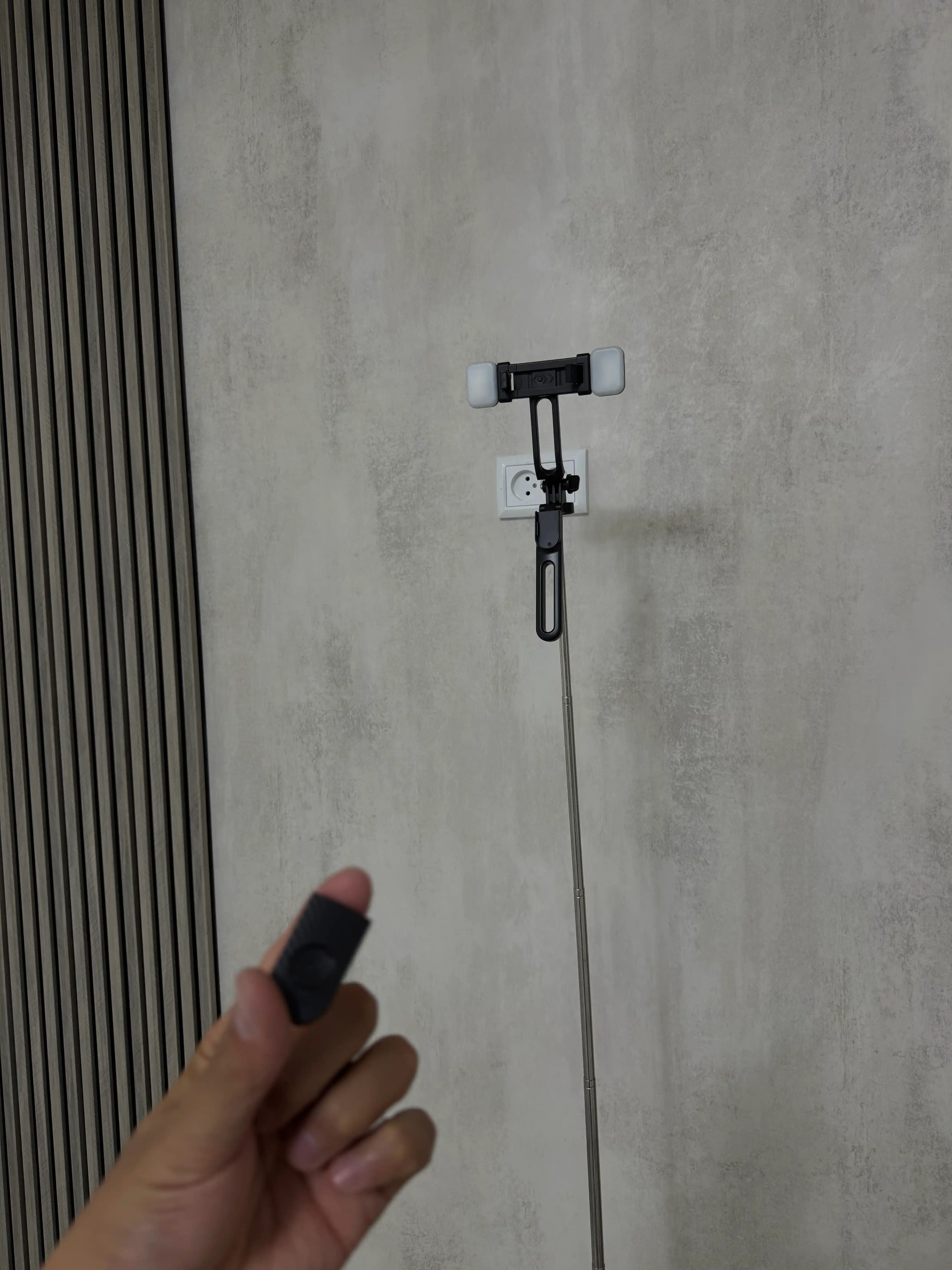 Shtativ telefon, 170 sm 4 tasi 1 da, 2ta LED chiroq sovg'a, & Bluetooth: selfi tayoqchasi
