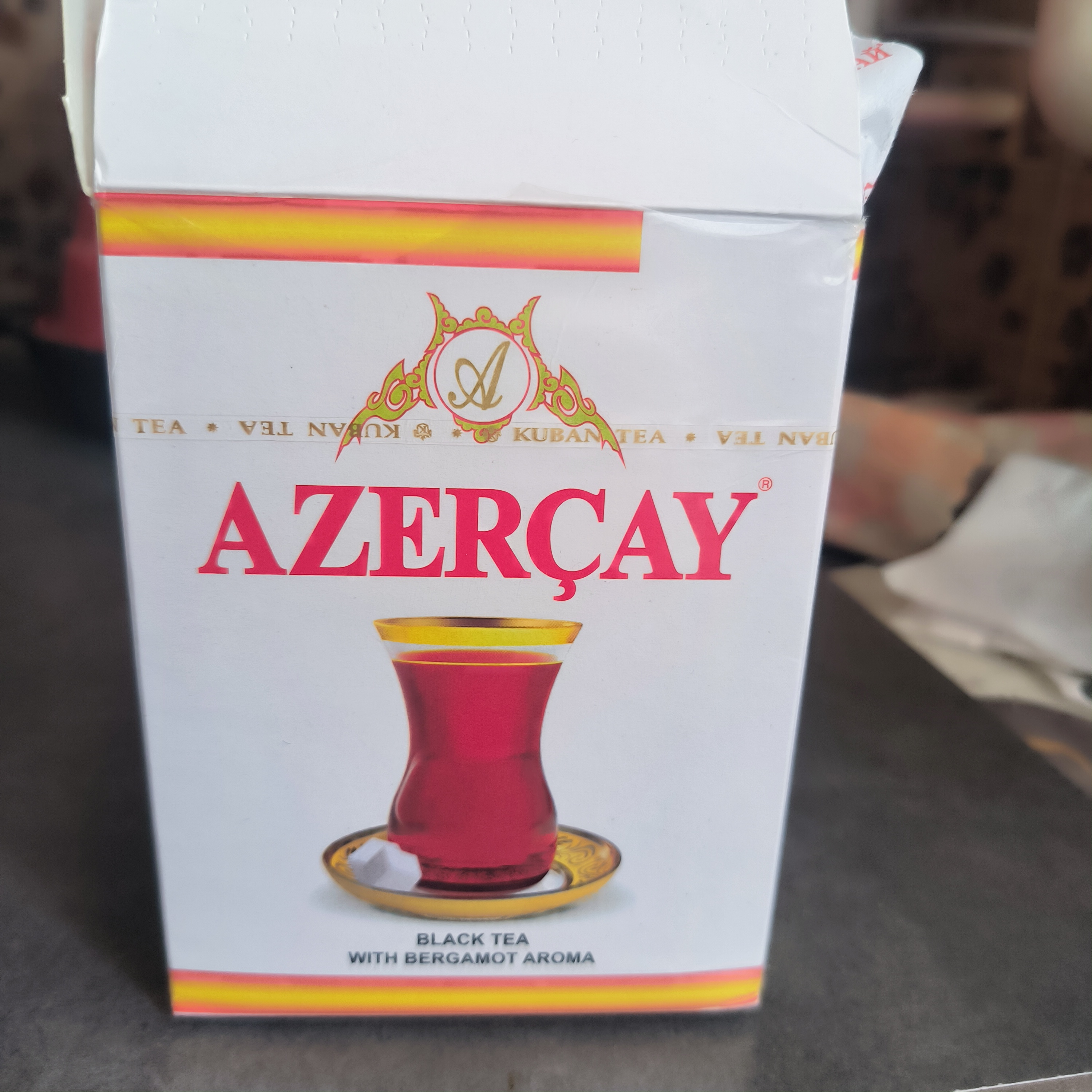 Азерчай, чай черный, с бергамотом, 100 г
