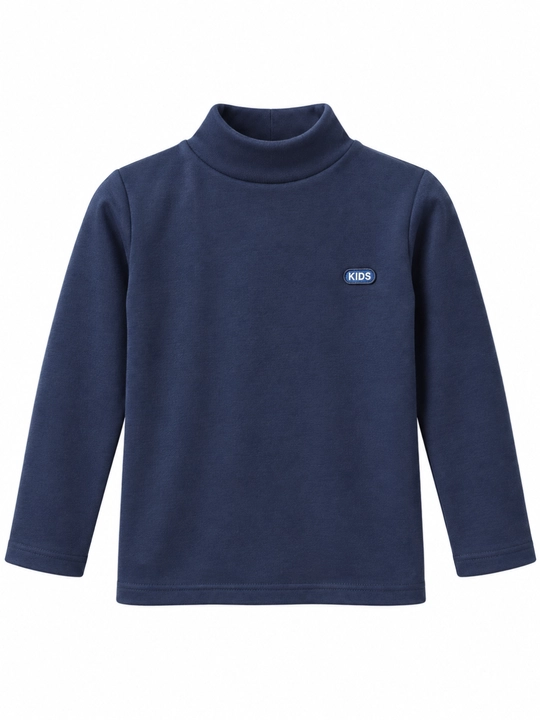 Водолазка гольф для детей 1–7 лет, мягкая кофта для девочек и мальчиков