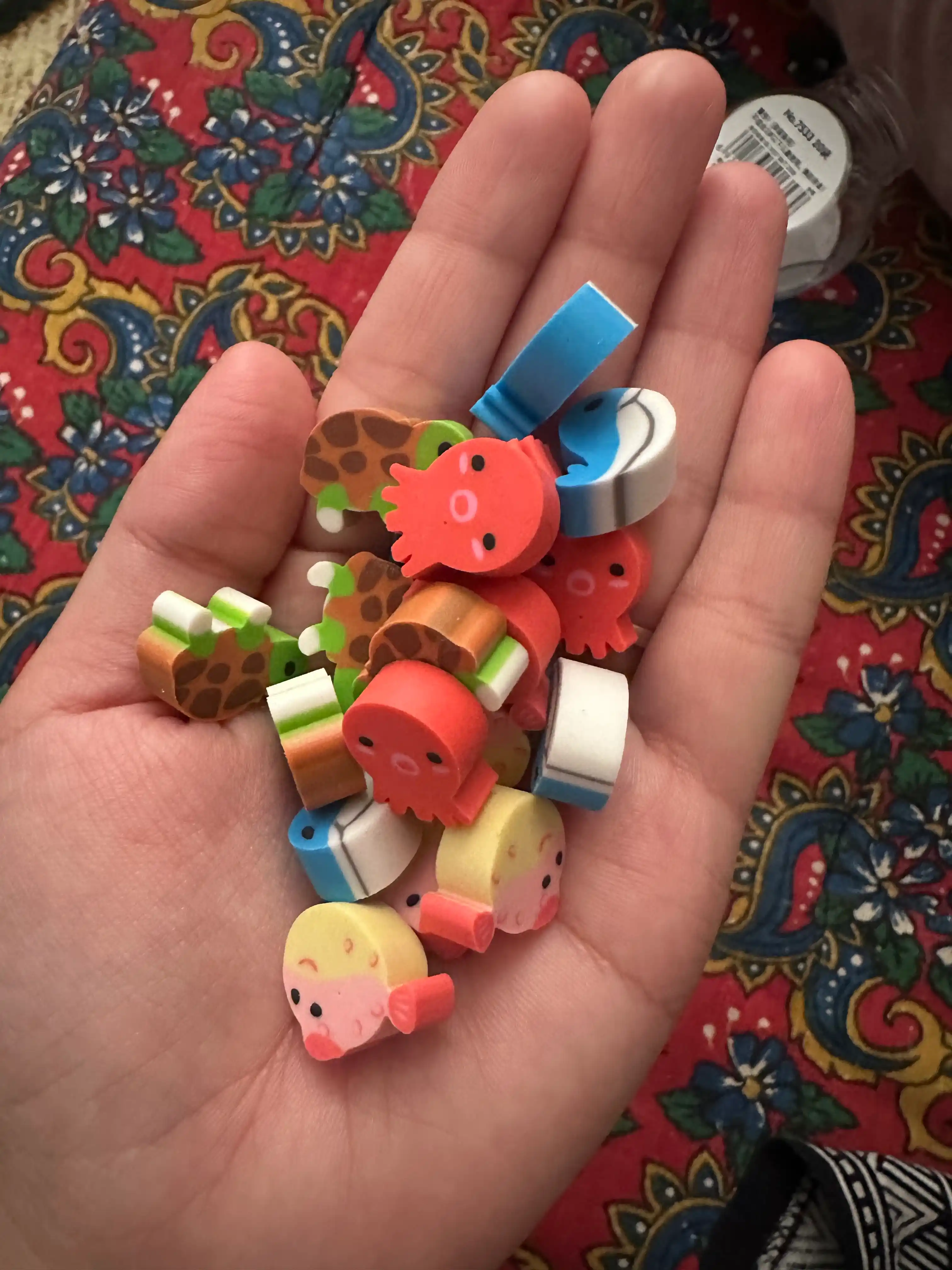 Ластик 20 шт, ассорти, Deli, 7533