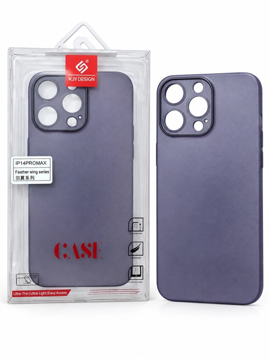 IPhone 14 Pro Max uchun g‘ilof, yuqori sifatli qattiq plastik, kamera himoyasi, xira yuza