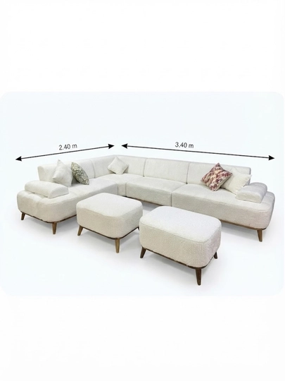 Burchak divan, mehmonxona divani, yumshoq mebel, zamonaviy sofa, uy uchun divan, qulay, uy