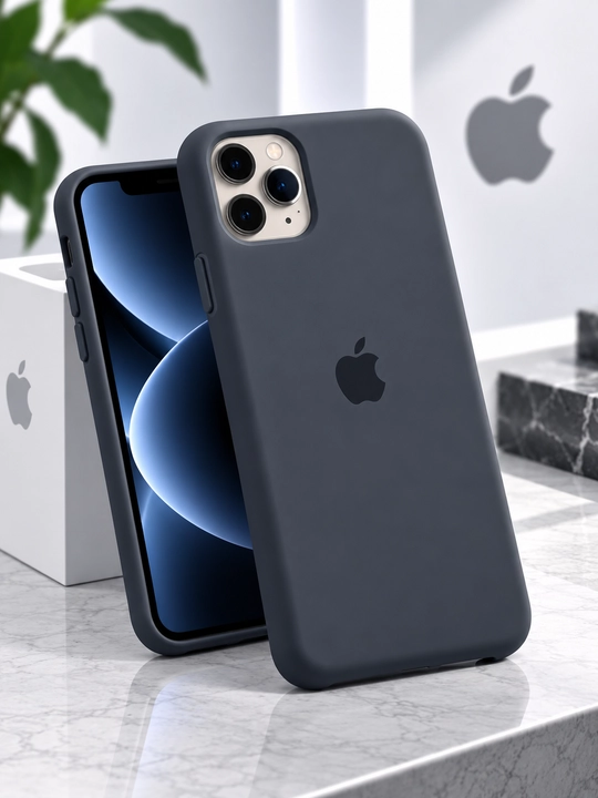IPhone 11 Pro Max uchun silikon g‘ilof, yumshoq himoya chexol, kamera himoyasi - 