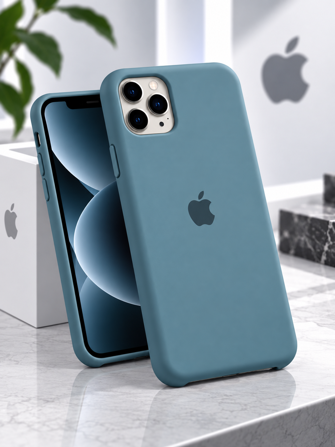 IPhone 11 Pro Max uchun silikon g‘ilof, yumshoq himoya chexol, kamera himoyasi - 