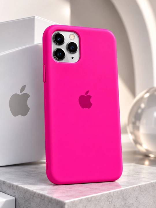 IPhone 11 Pro uchun silikon g‘ilof, yumshoq himoya g‘ilofi, kamera himoyasi - 