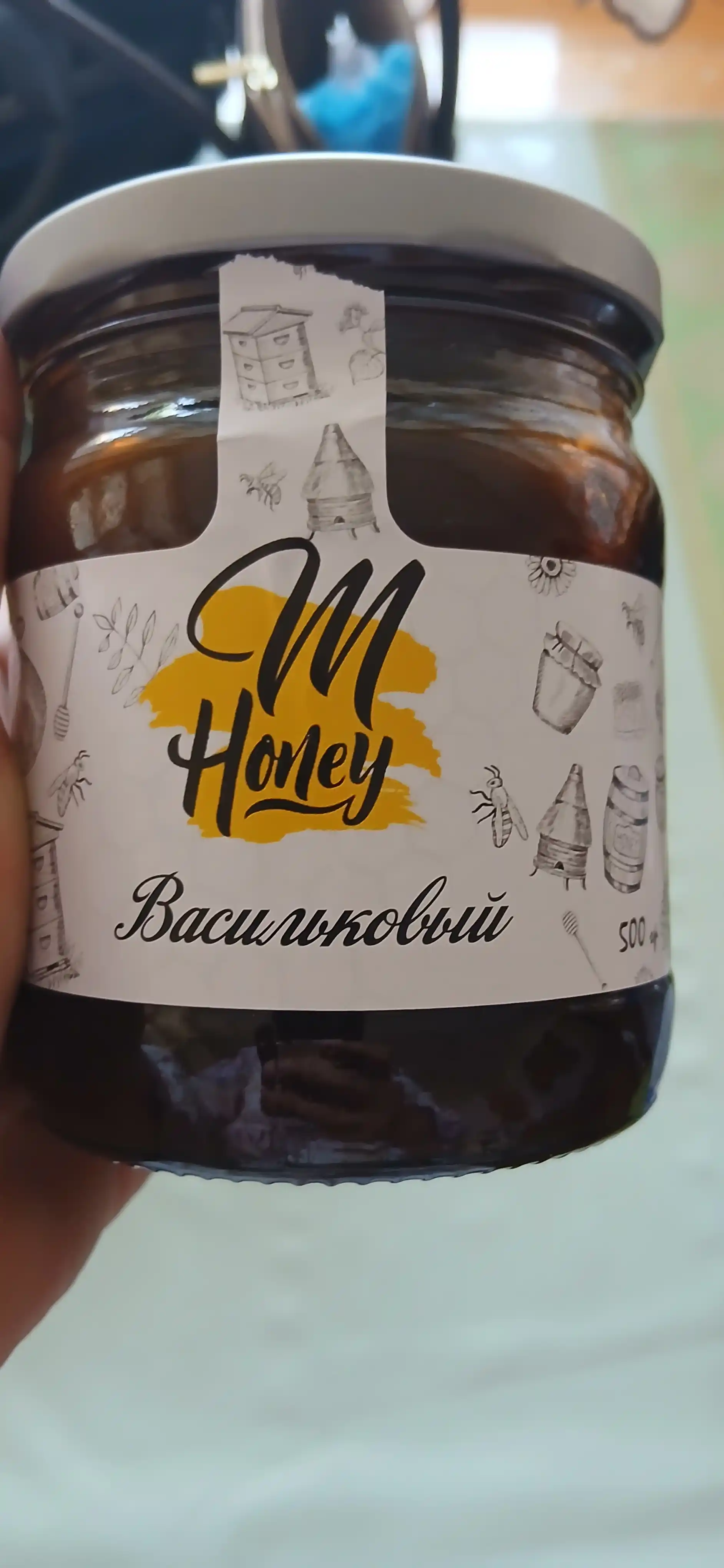 Tabiiy asal M Honey vasilyok, 500 g