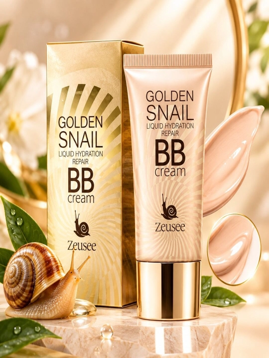 BB krem Golden Snail — namlantiruvchi va tekislovchi krem 50gr