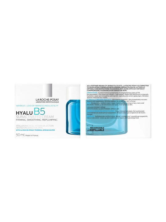 LA ROCHE-POSAY HYALU B5 Ajinlarga qarshi va teri tarangligini oshiruvchi krem, 40 ml