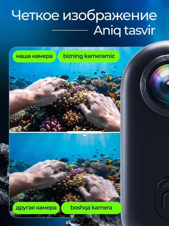 Magnitli mini ekshn-kamera Full HD 1080p Wi-Fi