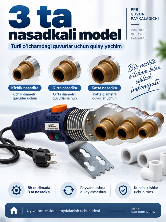 Quvurlarni payvandlash apparati
