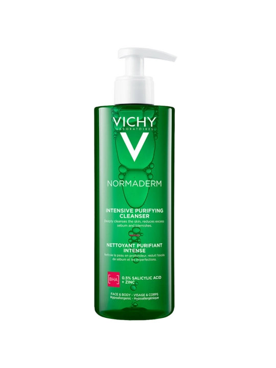 Yuz va tanani intensiv tozalash jeli VICHY NORMADERM, 400 ml