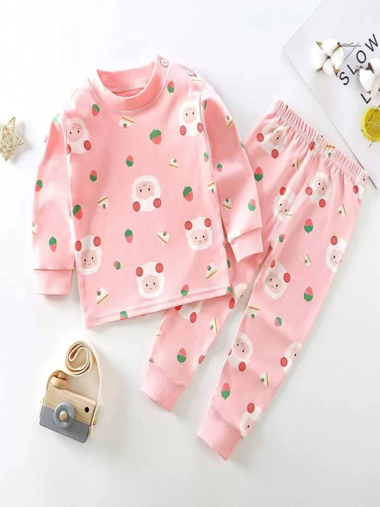 Bolalar paxtadan tikilgan pijama to‘plami, 2-12 yosh - 
