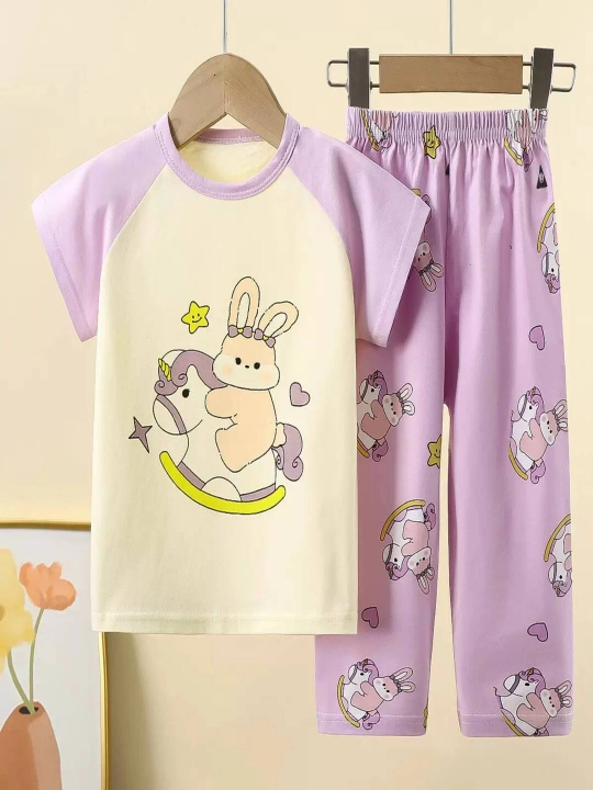 Bolalar paxtadan tikilgan pijama to‘plami, 2-12 yosh - 
