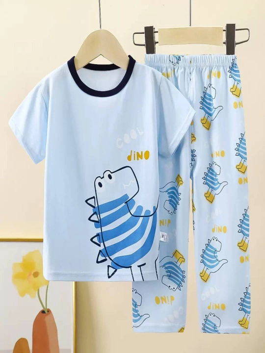 Bolalar paxtadan tikilgan pijama to‘plami, 2-12 yosh - 