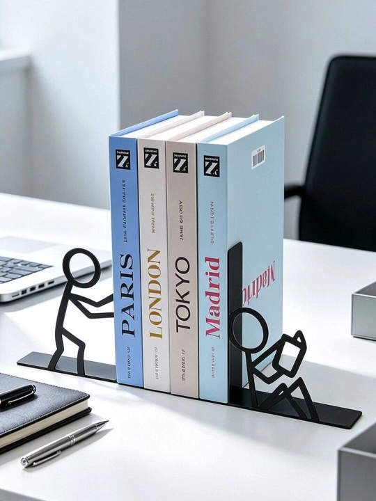 Декоративный держатель для книг (Bookend) – стильный аксессуар для книжной полки