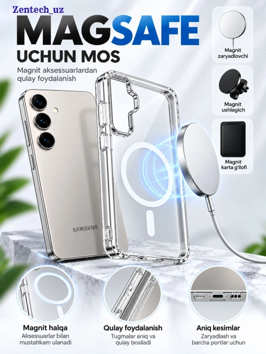 Чехол MagSafe для Samsung Galaxy серии A