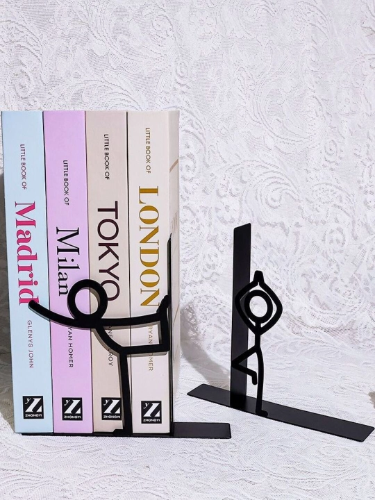 Декоративный держатель для книг (Bookend) – стильный аксессуар для книжной полки