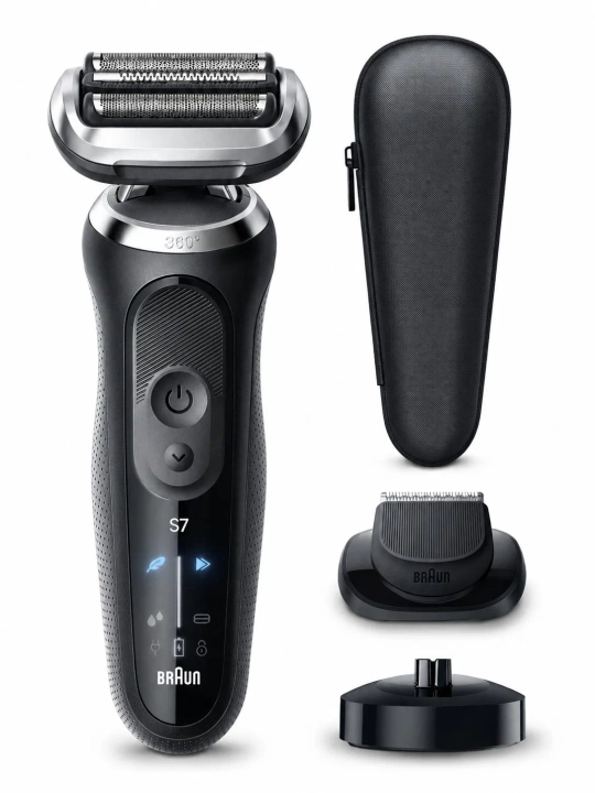 Электробритва BRAUN Series 7 72-N4200csBLK для сухого и влажного бритья,мужская