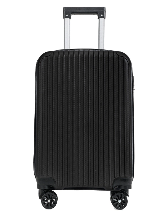 Sayohat chamodoni, 38 l, ABS plastik, 360° g'ildirak, ilgakli, 55x34x24 sm