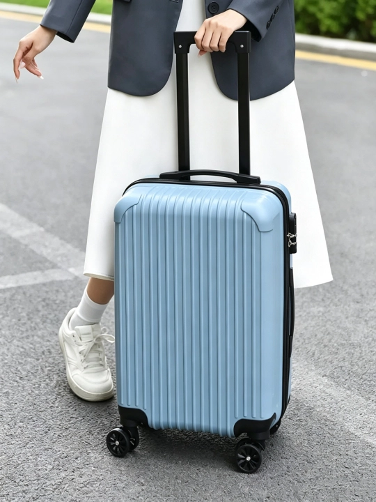 Sayohat chamodoni, 38 l, ABS plastik, 360° g'ildirak, ilgakli, 55x34x24 sm
