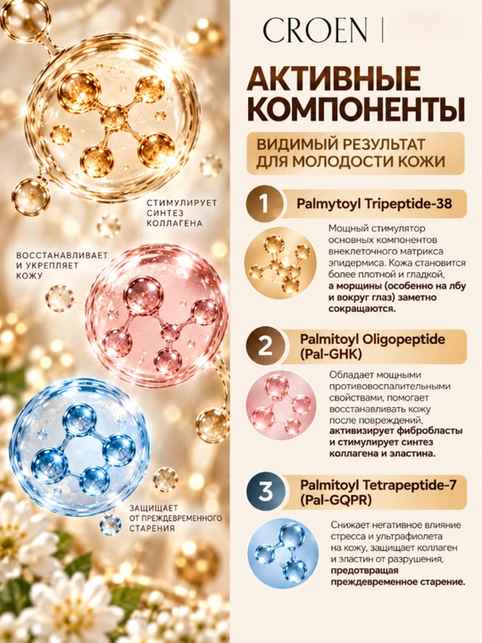 Крем для лица CROEN AGE CODE, 50 мл,The Bunt