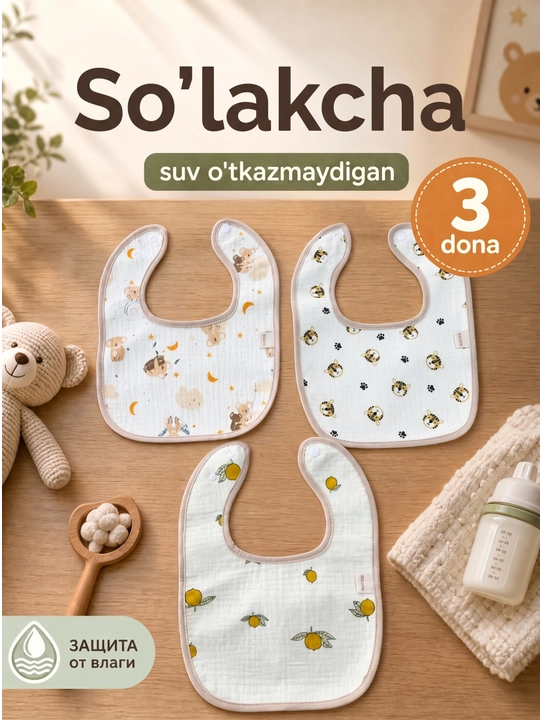 Chaqaloqlarni ovqatlantirish uchun so‘lakcha - 