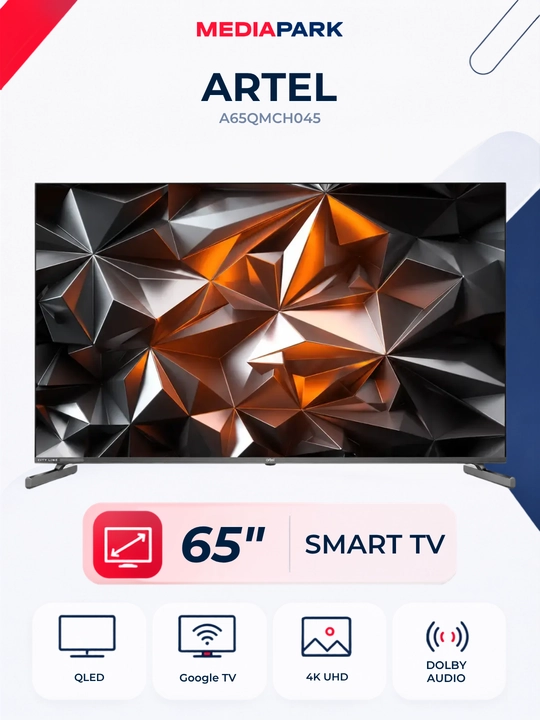 Televizor Artel A65QMCH045, 65″, 4K UHD, Smart TV - 