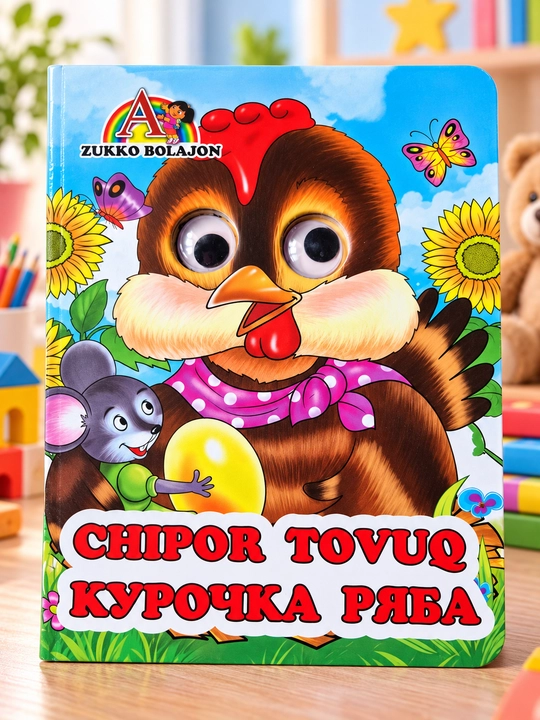 Детская 3D панорамная книга сказок с яркими иллюстрациями и историями - 