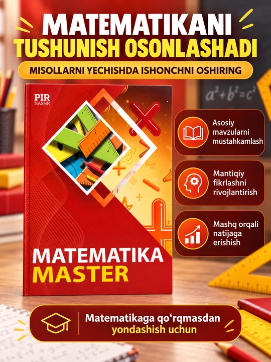 Matematika maxsus dastur 1.0, A+100 Nukus Milliy sertifikat va attestatsiya kitoblari