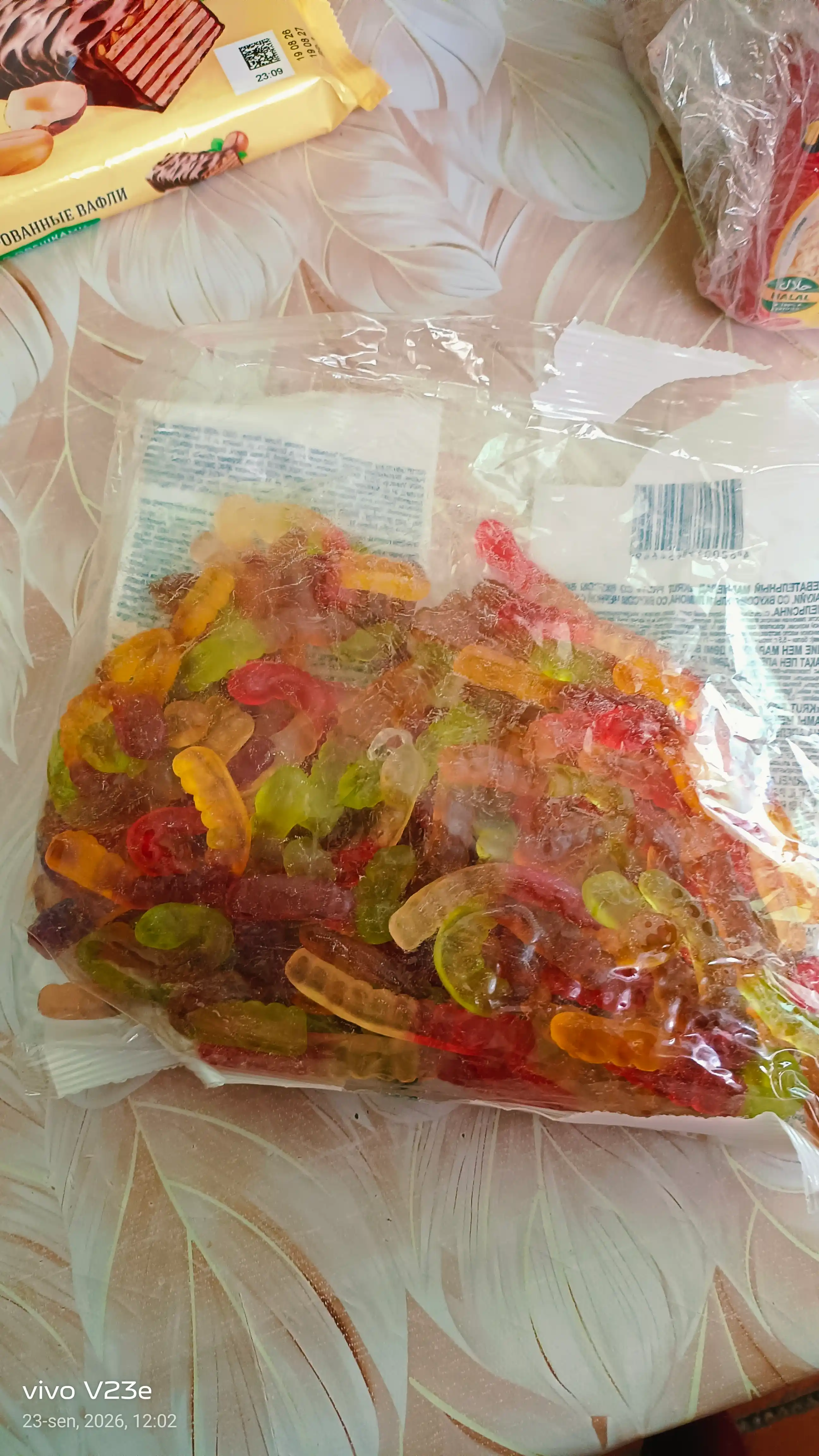 Chaynaladigan marmelad KrutFrut, ilonchalar, 500 g