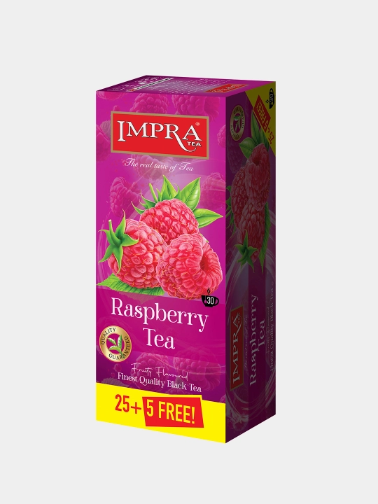 IMPRA qora choyi, Malina, 1,7 grammli 30 ta paketcha