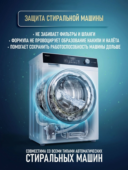 Капсулы для стирки 5 в 1, глубокое очищение и стойкий аромат