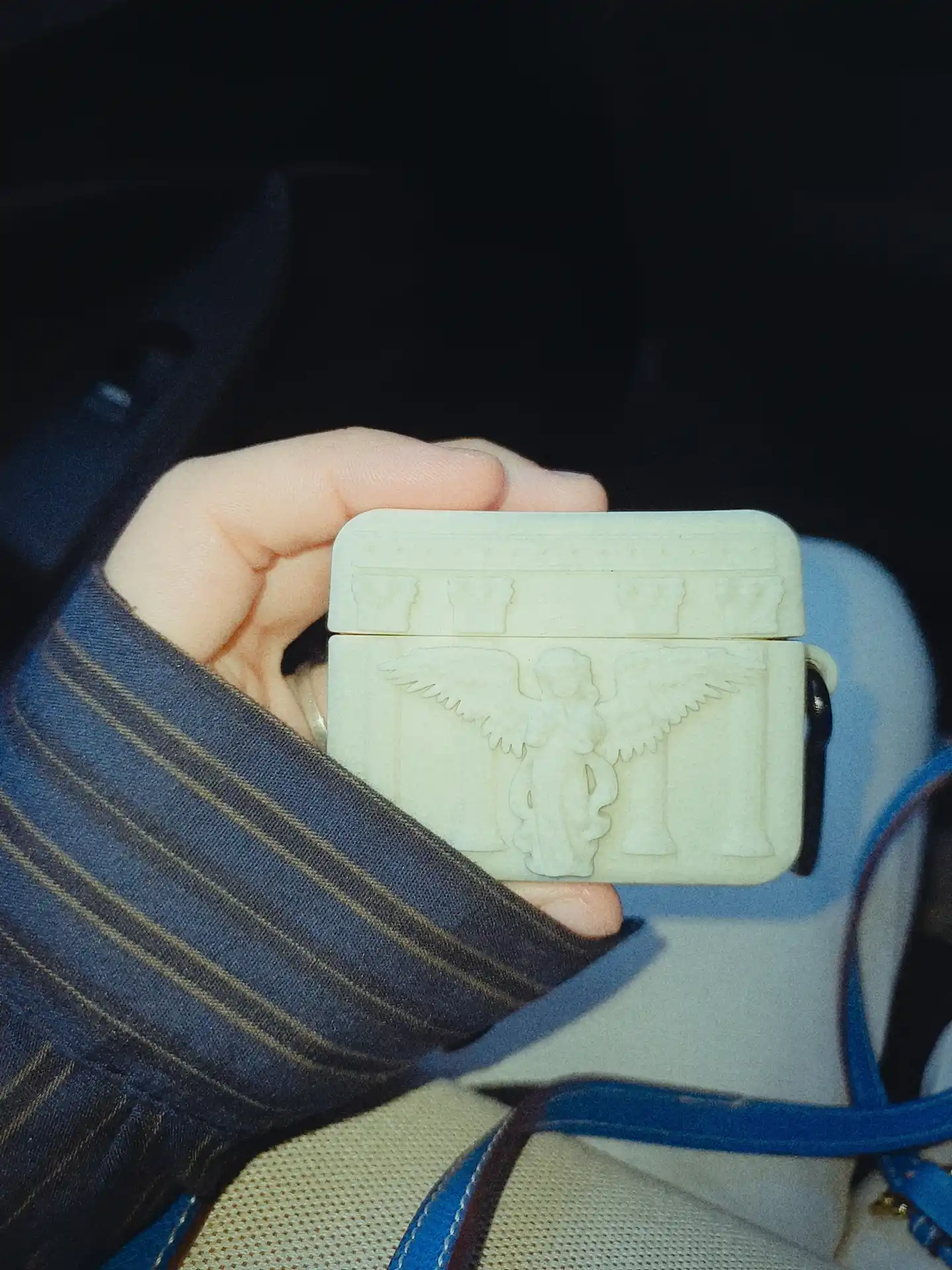 AirPods pro 2 /  pro simsiz quloqchinlar uchun g'ilof karabinli bilan