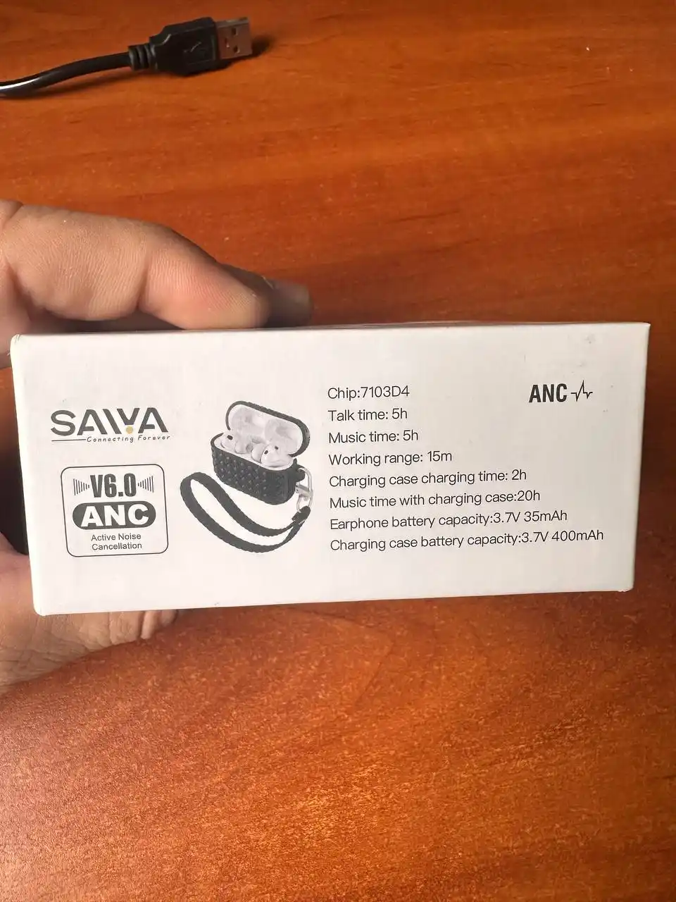 Pods Pro 3 simsiz quloqchinlari, Bluetooth 6.0, ANC, sovg‘a sifatida g‘ilof